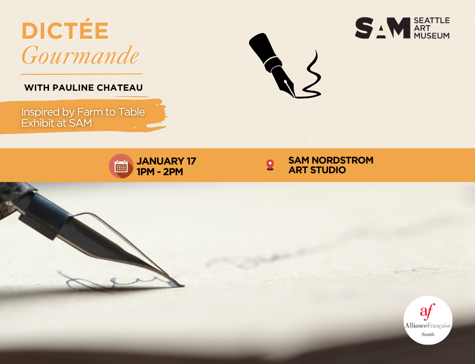 Dictée Gourmande at SAM