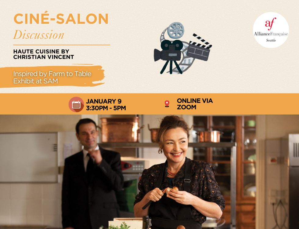 Haute Cuisine | Ciné-Salon | Jan 9