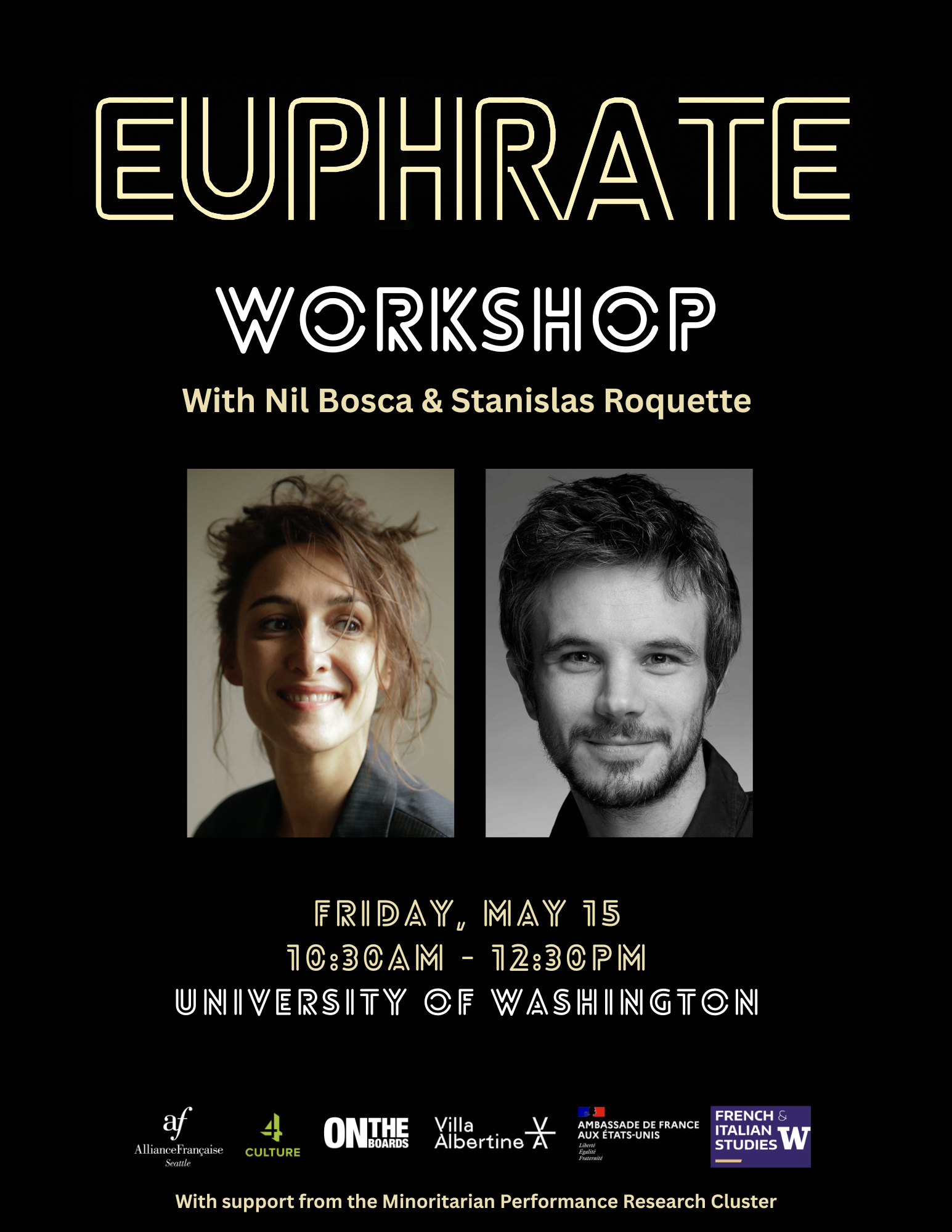 Euphrate Workshop with Nil Bosca & Stanislas Roquette
