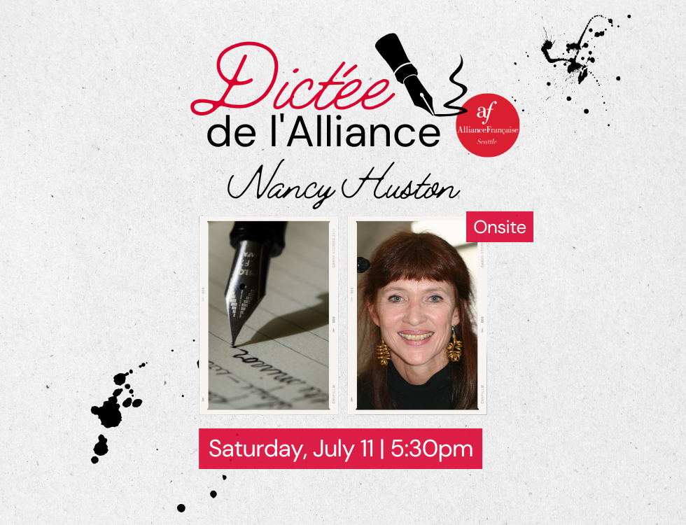 Dictée à l'Alliance: Nancy Huston