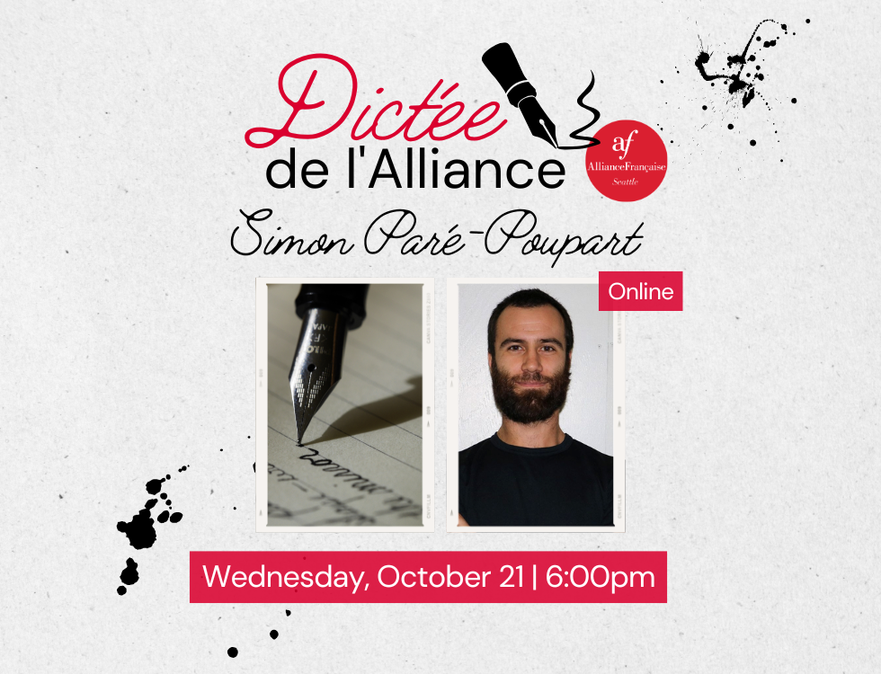 Dictée virtuelle: Simon Paré-Poupart