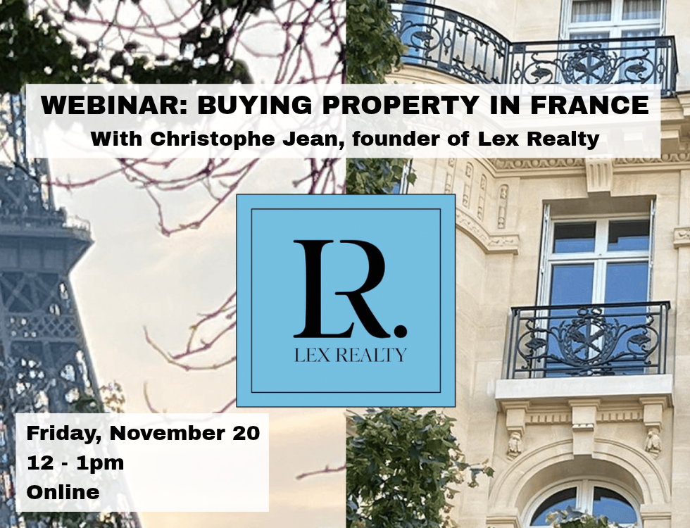 Webinar: Buying Property in France