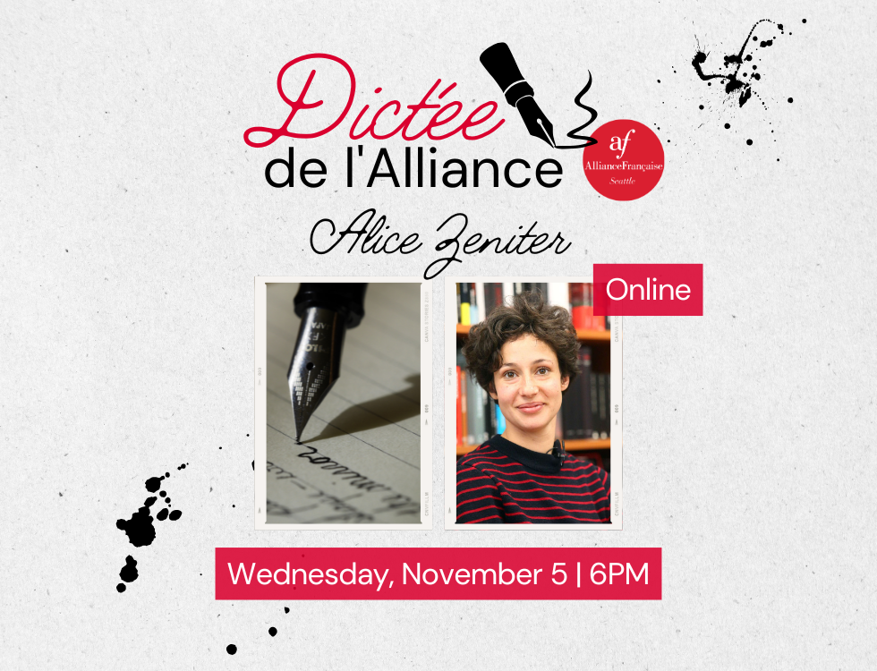 Dictée virtuelle: Alice Zeniter