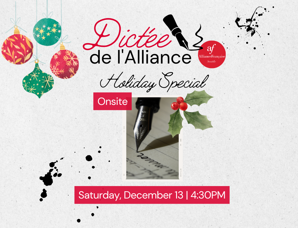 Dictée à l'Alliance: Holiday Special