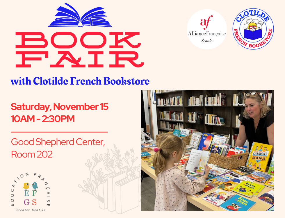 Book Fair with Clotilde French Bookstore